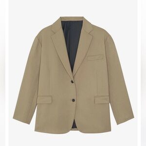 NWT The Frankie Shop Oversized Boyfriend Blazer -  in Desert Taupe in One Size
